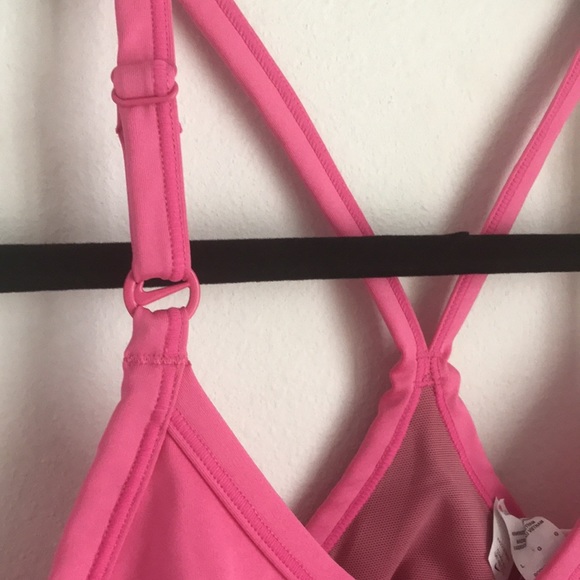 NWT Nike Indy Bra in Pinksicle/White Logo 2X - Picture 5 of 7